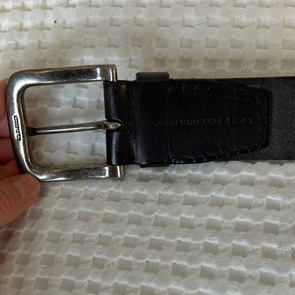 John Varvatos leather belt - Picture 2 of 4
